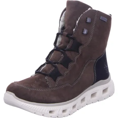Zdjęcie produktu dla Rieker damskie sznurowane buty brązowe