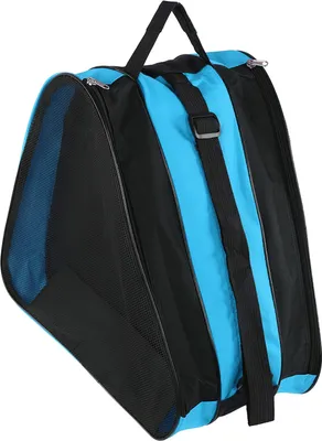 Obrázok produktu pre Stabiler Rollschuhrucksack, dreischichtig, für komplettes Skate-Kit, blauer Dreieck Rucksack