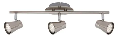 Produktbild von BRILONER Spot FOUR Deckenleuchte 3xLED GU10 3W nickel