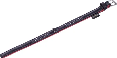Produktbild von Nobby Pacific Deluxe, Hund, Standardkragen, Schwarz, Rot, Einfarbig, S, 30 cm