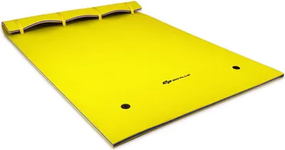 Produktbild von GOPLUS Schwimmbett für 3-5 Personen bis zu 300 kg, Wasserhängematte ohne Aufblasen XPE, Wassermatratze mit 1,5 m Seil, für Pool Schwimmbad Meer