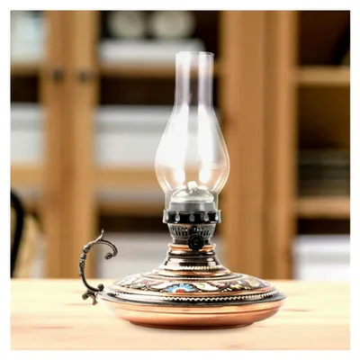 Produktbild von Vintage Lampenschirm aus Glaszylinder Ersatzglas 6,50X3,00In für Petroleumlampen Kerosinlampen Öllampe winddichtes Zubehör für Notfallbeleuchtung und Dekoration