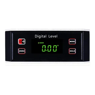Produktbild von Digitale Neigungsmesser Winkelmesser 3-in-1 Wasserwaage mit V-Magnetfuß, LCD Display, IP65, Präzisions-Winkelmessgerät