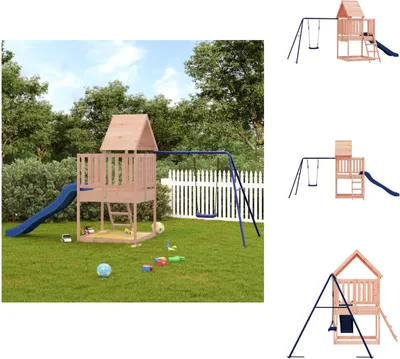 Produktbild von vidaXL Spielturm Massivholz Douglasie - Schaukeln & Spieltürme
