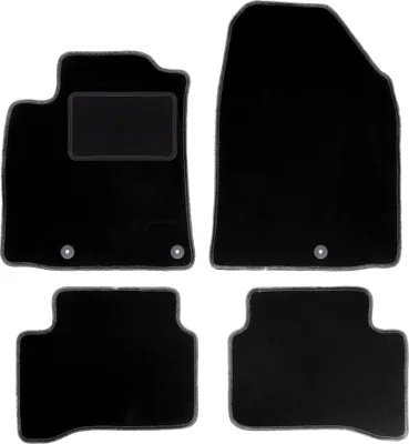 Immagine prodotto di Tappetini in velluto nero per: Hyundai Ioniq hatchback (dal 2016)