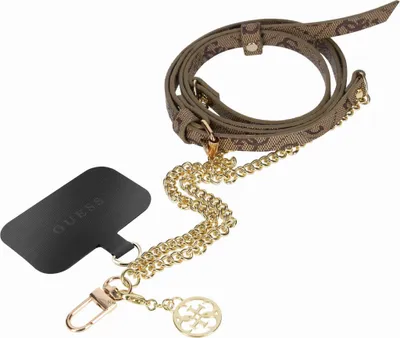 Produktbild von Guess 4G Chain CBDY Strap  braun Handyhülle