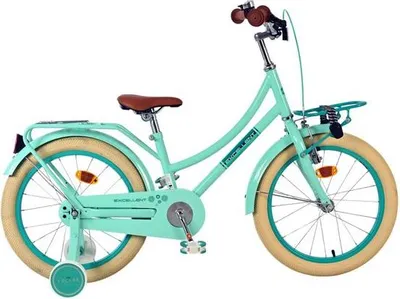 Produktbild von Volare Excellent Kinderfahrrad - Mädchen - 18 Zoll - Grün