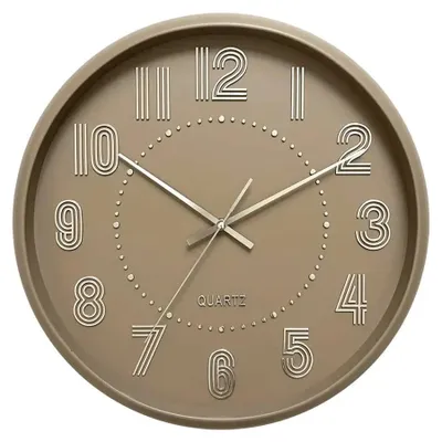 Image de Autronic pr. 41 cm plastové pruhované číslice hnědé (HW4025 BR)