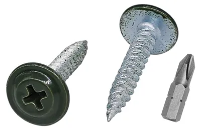 Produktbild von Holzschrauben selbstschneidend Set 200 Stk. 4.2 x 25 mm Grün