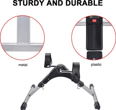 Obrázok produktu pre Vnútorný skladací cyklistický trenažér Cyklus Pedal Fitness Exerciser Noha Workout