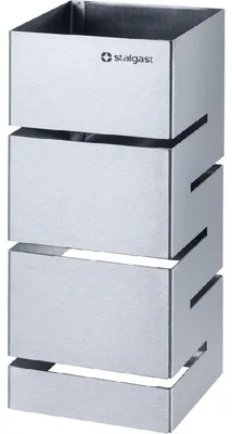 Produktbild von Buffet-Ständer niedrig, Einschübe gerade Seite