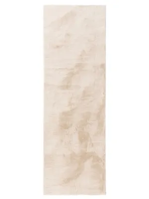 Produktbild von Kožešinový koberec Furry Beige 70x200 cm Obývací pokoj Runner Non-slip Washable High Pile benuta Fluffy Plush Shaggy Soft
