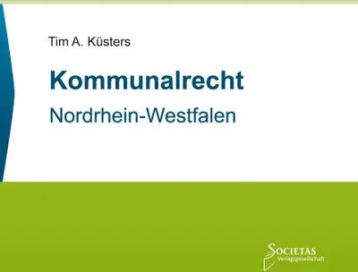 Produktbild von Kommunalrecht Nordrhein-Westfalen