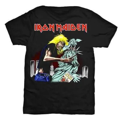 Produktbild von Iron Maiden New York Herren schwarz T Shirt: klein