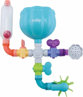 Zdjęcie produktu dla Nuby NV08009, Zabawki do kąpieli, Chłopak, dziewczyna, 1,5 lat(a), Wielobarwny