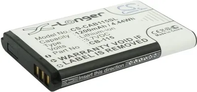 Image de TECHTEK Batterie compatible avec [CAT] B100 remplace CB-115