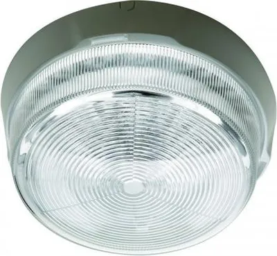 Obrázok produktu pre Stropné svietidlo RONDO 2 E27 100 W, IP44, transparentné biele tienidlo
