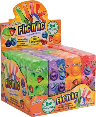 Produktbild von Toggo Flic 'n Lic Lutscher 24 x 14 g