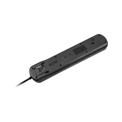 Obrázok produktu pre Predlžovací kábel Rebel 5 zásuviek s vypínačom (3 m, 3x1,5 mm)