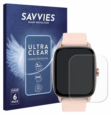 Produktbild von 6x Für KIBFLE TGW0 / TGW01 1.85" Schutzfolie Savvies Displayschutz Display Schutz Folie Klar Transparent