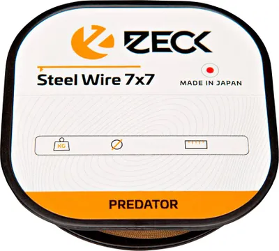 Produktbild von Zeck Steel Wire 7x7 3m - Stahlvorfach, Durchmesser/Tragkraft:0.36mm / 10.5kg Tragkraft