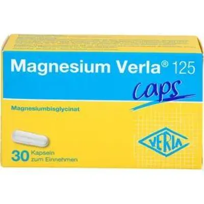 Produktbild von MAGNESIUM VERLA 125 Caps, 30 St.