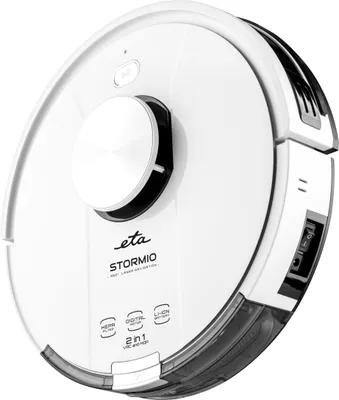 Obrázek produktu pro Eta Stormio, Bezsáčkové, Bílá, Kulatý, Nabíjecí, 72 dB, 0,6 l