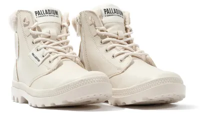Produktbild von PALLADIUM Pampa Hi Snow Warm Damen Boots Stiefelette Leder 94380-175-M beige , Schuhgröße:37.5 EU