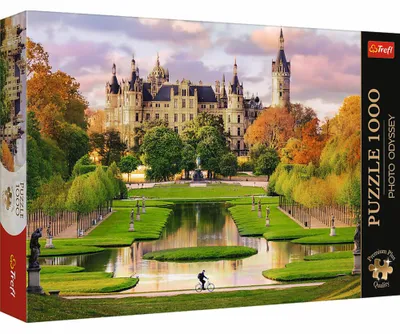 Immagine prodotto di Trefl Puzzle Photo Odyssey Schweriner Schloss, Deutschland, 1000 Teile, 68 x 48 cm, 10814