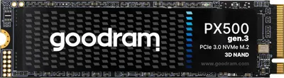 Produktbild von Goodram PX500 GEN.3 SSDPR-PX500-256-80-G3 Internes Solid State Drive 256 GB M.2 PCI Express 3.0 NVMe 3D NAND