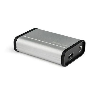 Obrázek produktu pro StarTech.com UVCHDCAP, Černá, Stříbrná, USB 3.2 Gen 1 (3.1 Gen 1), 1920 x 1080 px, Mstar MST3363CNK-170, 1920 x 1080, 1280 x 720, 1024 x 768, 800 x 600, 60 fps