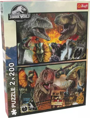 Image de Puzzle TREFL 2x200 Monde préhistorique 13316