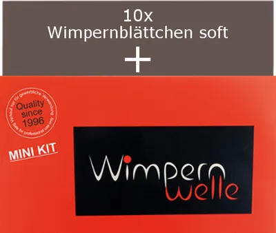Produktbild von Wimpernwelle Mini Kit + 10x Wimpernblättchen soft