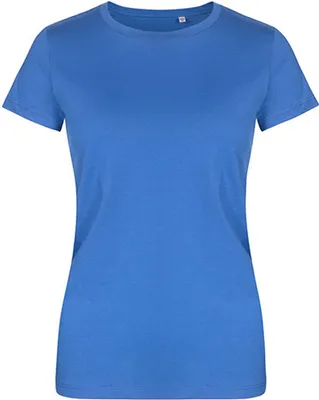 Produktbild von X.O Rundhals T-Shirt Damen, Azurblau, S