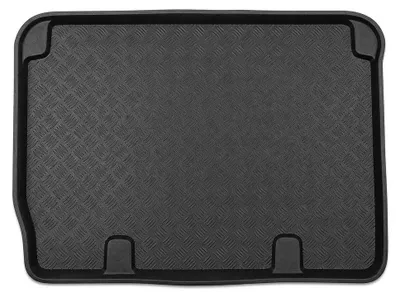 Produktbild von Kofferraumwanne für Renault Scenic II 2003-2009 – Schwarz, passgenau