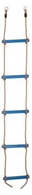 Immagine prodotto di BelloGriardino | Struttura di arrampicata per bambini - 5 gradini in plastica - Blu - Resistente alle intemperie - Facile da montare