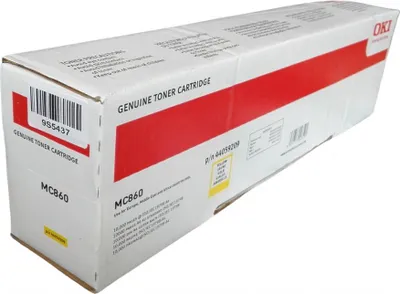 Produktbild von OKI Gelb - original - Tonerpatrone - für OKI MC860cdtn
