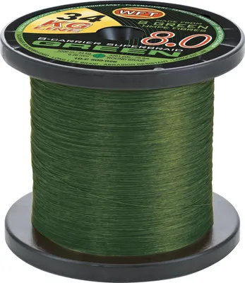 Obrázok produktu pre Angelschnur KG 8.0, osemvláknová pletená šnúra (zelená, 600 m)