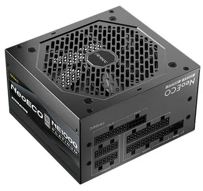 Image de Bloc d'alimentation Antec NE1000 Platinum 1000 W modulaire ATX 3.1 80+ Platinum avec PFC actif