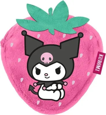 Obrázok produktu pre Peňaženka s motívom Hello Kitty a jej priateľov, s motívom Kuromi a jahôd