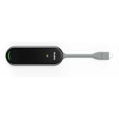 Produktbild von Yealink WPP30, Dongle, Schwarz, 3840 x 2160, 30 fps, 802.11a, 802.11b, Wi-Fi 4 (802.11n), Wi-Fi 5 (802.11ac), Wi-Fi 5 (802.11ac)