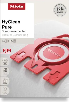 Productafbeelding van Miele 12421140, Stofzuigzak, geschikt voor: Miele stofzuigers, Complete C1, Compact C1, Compact C2, S6, S4, inhoud: 216 gram, verpakking: 6 stuks