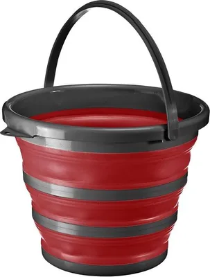 Produktbild von Famanu Faltbare Eimer 10 Liter - Praktisch, tragbar und platzsparend