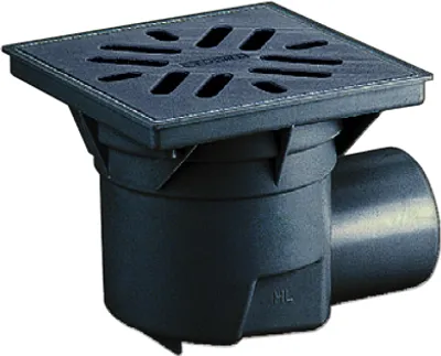 Produktbild von Dallmer Hof-/ Parkdeckablauf 605.0 DN100, Gussrost