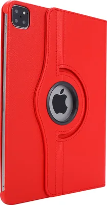 Immagine prodotto di Copertura per Apple iPad Pro 2020/2021/2022 da 11 pollici, Air 4 10.9 2020/2022 Custodia protettiva Flip Case ruotabile a 360° Rosso