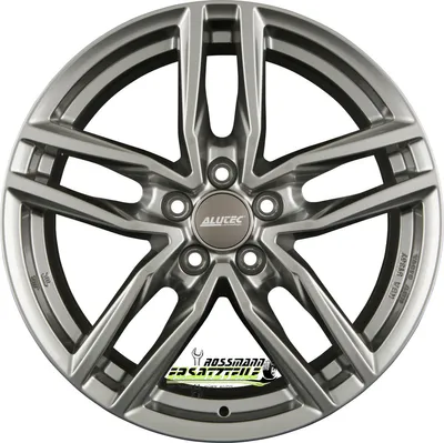 Obrázek produktu pro Alutec Ikenu metal-grey 6.5x16 ET40 - LK4/100 ML63.3 Slitinový ráfek Alu