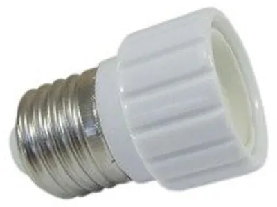 Immagine prodotto di Adattatore per presa base E27 a GU10 Estensione presa lampada LED 230V per lampadine LED, lampade alogene luce E27 a GU10