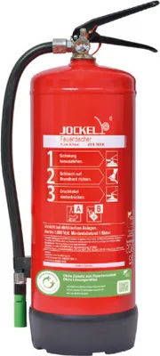 Produktbild von Jockel S9LJM GREEN 2.0 Fluorfreier Schaum Feuerlöscher inkl. Plakette Fluorfrei