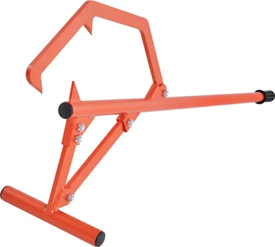 Zdjęcie produktu dla SucceBuy Timberjack, 46,5-calowy, wytrzymały stalowy walec do drewna, regulowany odwracalny hak, do podnoszenia i przetaczania kłód o średnicy do 25 cali