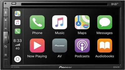 Image de Système multimédia pour autoradio Pioneer AVH-Z5200DABAN – inclut une antenne